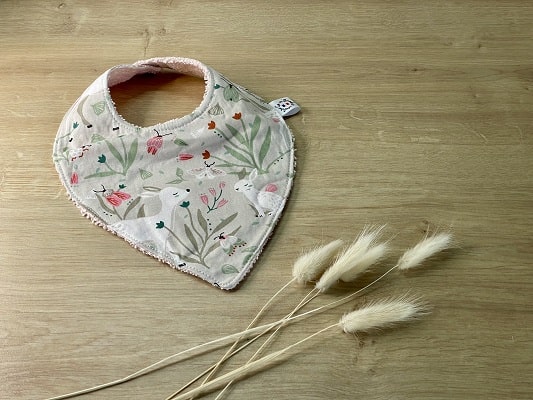 bavoir enfant, bavoir bandana