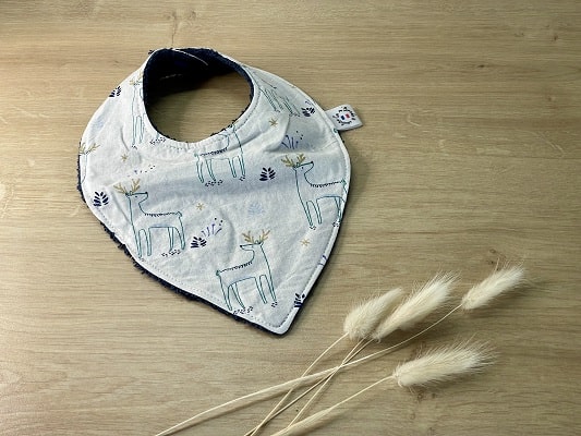 bavoir enfant, bavoir bandana