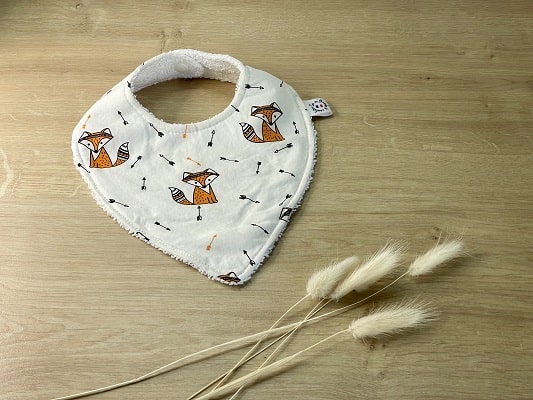 bavoir enfant, bavoir bandana