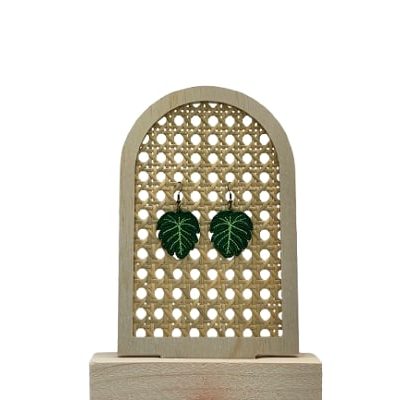 Boucles d’oreilles Feuilles de Monstera