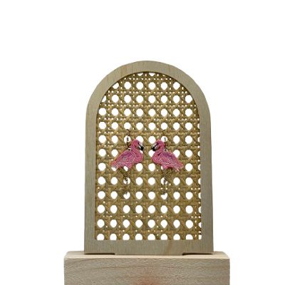 Boucles d'oreilles Flamingo