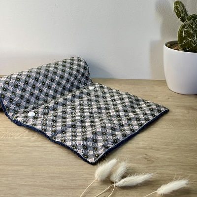 rouleau d'essuis tout lavable, tissu en coton et éponge