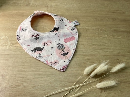bavoir enfant, bavoir bandana
