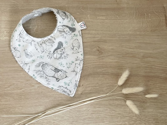 bavoir enfant, bavoir bandana