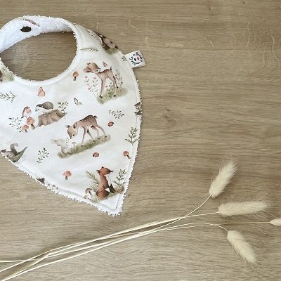 bavoir enfant, bavoir bandana