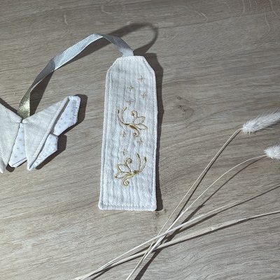 marque page origami papillon